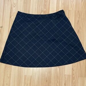 🍂Fall Classic🍂 Navy Plaid A-Line Skirt